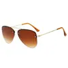 Gafas de sol de moda nuevas 2027 para hombre, estilo aviador de metal, gafas de sol para pescar con protección solar, fabricante mayorista de moda S003