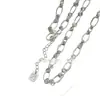 Accesorios Coreanos Estilo Ins para Otoño e Invierno, Nuevo Collar de Plata de Ley S925 Ovalado Hueco Entrelazado, Elegante y Moderno