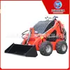 Cargadora compacta de cuatro ruedas multi-función vehículo agrícola de ingeniería de construcción tipo llanta montacargas pequeño