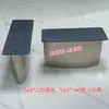 Base de soporte para mesa de centro apartamento estante de mesita de noche pata mesa trípode mármol lateral placa de roca soporte de ángulo pequeño piso