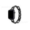 Adequado para pulseira Apple fileira única padrão de pele de cobra metal iwatch2/3/4/5/6/7 geração Pulseira Apple Watch