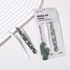 Pinça Yoyo Premium com Ponta Inclinada, Pinça de Sobrancelha, Ferramentas de Beleza Estampadas, Conjunto de Quatro Pinças de Sobrancelha, Alta Precisão, Preço Acessível