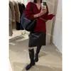 Botas elásticas Primavera/Otoño 2026, botas de moda ajustadas, botas de caña alta de nuevo estilo, ropa retro para exteriores, puntera redonda para mujer, con altura interior que aumenta, botas largas