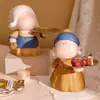 Niña con Perlas Artista Niña Linda Entrada Bandeja para Llaves Almacenamiento Decoración del Hogar Adorno de Regalo