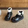 Botas Martin Cómodas de Suela Suave para Niñas 2026 Otoño/Invierno Nuevo Estilo Botas de Princesa Cálidas con Felpa para Niños Niños Medianos y Grandes Botas de Media Caña
