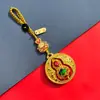 Chaveiro Pingente de Cabacinha Estilo Chinês da Moda, Chaveiro Coelho da Paz para o Ano de Nascimento, Decoração de Chaveiro de Bolsa, Presente para Homens e Mulheres