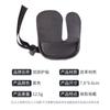 Protector de dedos para brazo de arco y flecha, con agujero engrosado y doble protector de mano de cuero, accesorios competitivos para tiro con arco inverso.