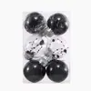 Suprimentos de Natal PET transparente bola de Natal bola de plástico bola de Natal caixa de presente decorações de árvore de Natal peças penduradas