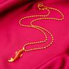 Vietnam arena oro Mujeres colgante de aceite de goteo carpa roja collar al por mayor moda joyería para mujer carpa roja