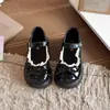 Sapatos de Couro para Meninas 2026 Novo Modelo para Crianças, Adequados para Saias, Sapatos Mary Jane Baixos, Sapatos de Princesa Estilosos com Solado Macio para Meninas
