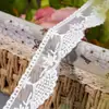 Estilo Coreano Blanco Material para Corbata de Moño DIY Accesorios para Ropa Cinta Pasador para el Cabello Accesorios Malla Bordada Encaje