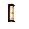 Lámpara de Pared para Exteriores Impermeable Lámpara para Pilares Lados de la Puerta Principal Lámpara de Pared para Villa Lámpara Solar con Soporte de Pared Lámpara para Jardín Exterior Patio