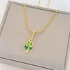 Colar para Mulheres Não Desbota Verão Pequeno e Fofo Temperamento Colar de Aço Titânio Versátil Joia de Alto Padrão Corrente Simples para Clavícula