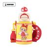 Termo para niños con sonrisa abierta de oso, taza de doble boca para beber, hervidor de bebé de acero inoxidable 316, taza para jardín de infantes y escuela primaria