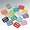 Fivela Plástica Colorida com Argola D, Fivela Espessada para Mochila, Clipe Ajustável, Fivela Plástica para Bagagem, Acessórios de Fivela de Três Posições Atacado