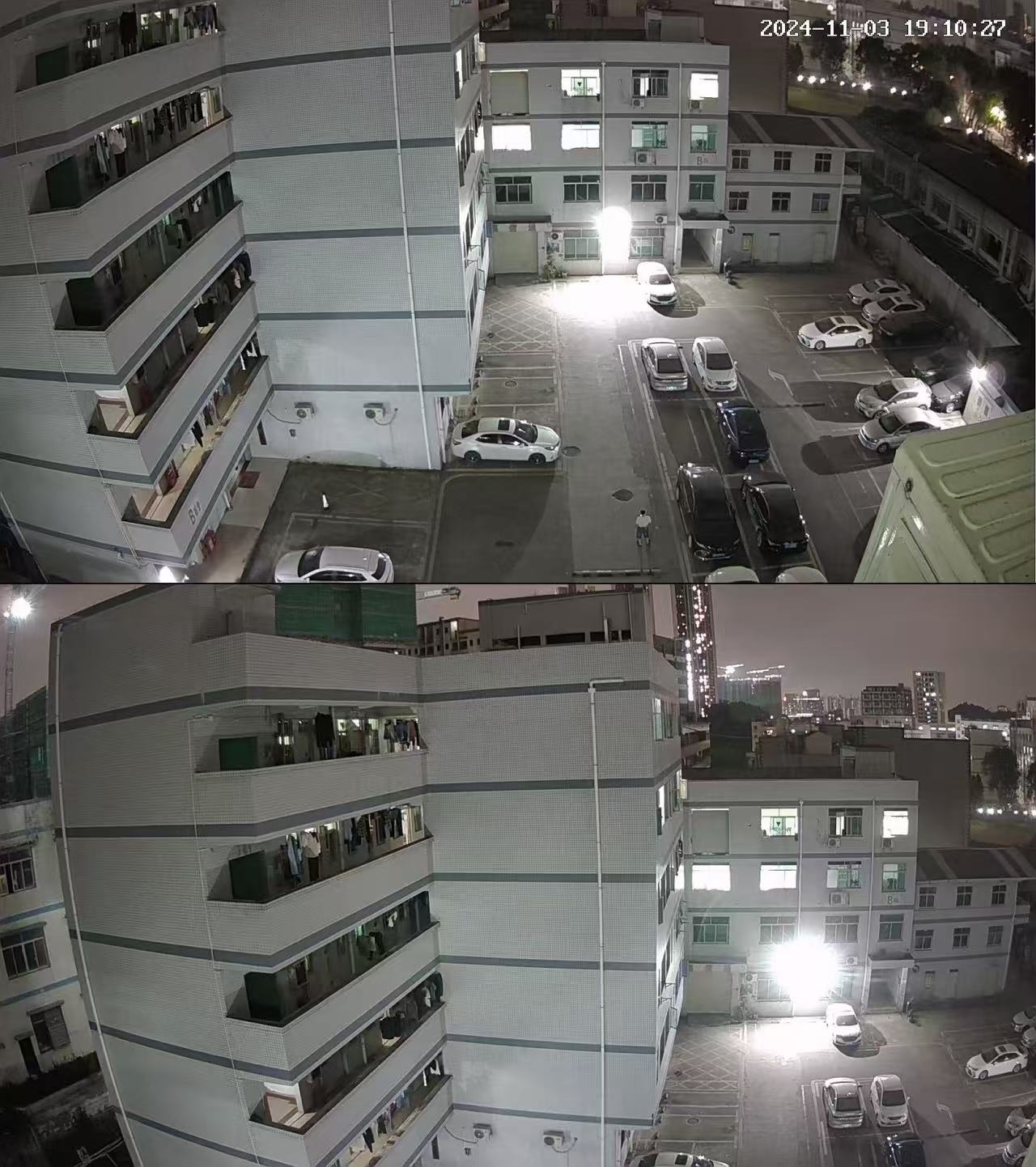 太阳能4G全景V380监控器无线手机远程室外双镜头枪球联动双