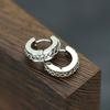 Aretes de tuerca simples de acero inoxidable estilo cool ins estilo coreano con aretes de cadena personalizados creativos modernos para hombres y mujeres aretes