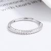 925 Sterling Silver Wheat Ring Mulheres Novo Simples Estilo All-match Open Ring Personalidade e Temperamento Joias de mão de alta qualidade