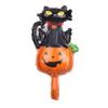Balão de Decoração para Festa de Carnaval de Halloween Mini Formato de Morcego e Abóbora Balão de Filme de Alumínio Brinquedo Infantil