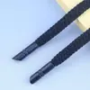 Cordón Plano de Poliéster-Algodón Floral de 0.7 cm de Espesor con Punta Metálica, Cordón para Sudadera con Capucha, Cordón para Cintura de Pantalones Deportivos Casuales, En Stock
