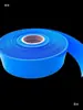 Película retráctil al calor azul de PVC tubo retráctil al calor película para empaque de baterías diafragma de batería película de plástico molde cilíndrico película retráctil