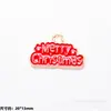 Colgante de Aleación Esmaltada Navideño Colgante de Gota Papá Noel Muñeco de Nieve Reno Colgante de Dibujos Animados Accesorios para Joyería DIY Pulsera Al Por Mayor