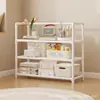 Estante de Almacenamiento Multicapa Más Vendido Transfronterizo Estante de Almacenamiento para el Hogar Estante de Exhibición de Piso para Dormitorio Simple y Duradero Estante para Snacks y Comestibles