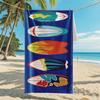[Millones en Stock] Toalla de Playa de Secado Rápido Amazon, Toalla de Baño Absorbente de Terciopelo de Doble Cara, Toalla Impresa de Doble Cara que No Suelta Pelusa