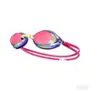 Gafas de natación del fabricante en stock, adecuadas para competiciones y entrenamiento, con un marco pequeño, diseñadas para adultos, con propiedades antivaho e impermeables, y que ofrecen alta transparencia y rendimiento antivaho para la natación de velocidad