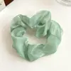 Anillo de Pelo de Perla Colorida Elegante Francés Cuerda para Cola de Caballo de Alta Elasticidad Cuerda para el Cabello de Bola de Pelo Duradera Adorno para la Cabeza