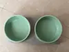 Comedero ecológico para gatos, doble comedero con boca inclinada, comedero para mascotas para comer y beber, protege la columna cervical y previene que se vuelque