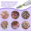 Arte de Uñas Cinco en Uno Aleación Cabeza Pulidora Dorada para Eliminar Esmalte en Gel, Universal 5 en 1 Cabeza Plana y Cabeza Cónica