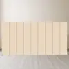 Biombo Plegable para Sala de Estar, Estilo Minimalista Moderno Color Crema, Adecuado para Dormitorio, Hogar, Oficina, Panel de Pantalla Blanco Hueso