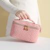 Bolsa Cosmética Feminina Transfronteiriça Nova de Grande Capacidade Acolchoada de Alto Valor Bolsa de Armazenamento de Cosméticos Bolsa de Lavagem para Viagem ao Ar Livre