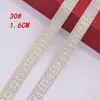 Cinta de encaje bordada roja característica de estilo étnico boutique para zapatos y sombreros hechos a mano diy, accesorios de ropa, decoración