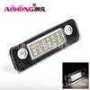 Para Ford Fiesta Fusion Mondeo MK2 Lámpara LED de placa de matrícula
