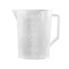 Taza medidora de plástico con escala pp engrosado transparente herramientas de cocina para hornear té de leche gran capacidad multi-especificación venta al por mayor