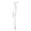 Amazon aço inoxidável pequeno quadrado cabo faca e garfo colher cross-border hotel ocidental mesa bife faca, garfo e colher 4 peças jogo atacado