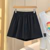 Pantalones cortos de verano para mujer, finos, holgados, adelgazantes, informales, de talla grande, con pierna ancha, falda tipo A a la moda