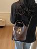 Bolsa de Mão de Marca Estrangeira de Luxo para Mulheres 2026 Novo Modelo Bolsa Transversal Casual Retrô Bolsa de Ombro Bolsa Saco para o Dia a Dia