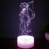 Iluminación para Dormitorio en Casa Luz Nocturna LED Hatsune Future Adornos de Escritorio Ambiente Nocturno Luz Decorativa Romántica de Noche