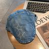 Gorra de béisbol original desgastada lavada con estrellas de vaquero para niños, gorra retro de artista pintor, nuevo gorro boina de pico de pato