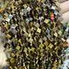 Olho de tigre verde 6MM dongling padrão vermelho pinho africano trevo de quatro folhas contas soltas grampo de cabelo diy acessórios de cabelo pulseira colar com contas atacado