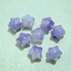 Contas Estrela de Duas Cores, Contas Estrela de Cinco Pontas, Contas Soltas com Furo Reto, Contas Acrílicas de Formato Irregular, Acessórios para Colares DIY