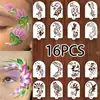 Estêncil de Pintura Facial Infantil Maquiagem de Palco Cosplay Pintura Facial Canto do Olho Estêncil DIY Feito à Mão