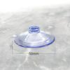 Fornecer vários estilos de cabeça de cogumelo transparente de vidro, ventosa pequena, acessórios de produtos, material de silicone, ventosa de plástico