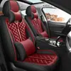 Cojines para asiento de coche de cobertura completa en stock, asientos individuales y dobles de la primera fila, juego completo para coches de cinco plazas, cojines de asiento de cuero, adecuados para todas las estaciones