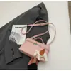 Bolso de mano pequeño cuadrado de alta gama estilo coreano para mujer, nuevo bolso de caja de moda casual de tendencia 2026 para hombro y crossbody