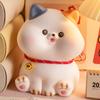 Novo Cofrinho Gato com Sino Infantil Grande Capacidade Entra e Sai Cofrinho Decorativo para Estudo Infantil Presente Dia das Crianças