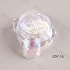 Cross-border Hot Nail Jewelry ins Aurora Cloud Brocade Ice Pieces Magic Unicorn Pieces Nail Ice Pieces Engarrafado